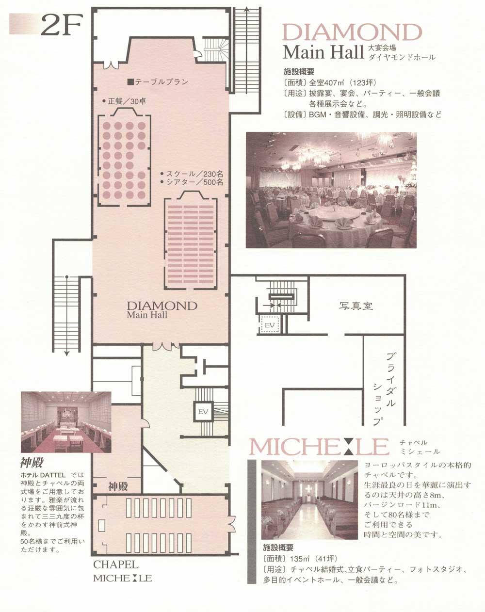 HOTEL DATTEL 宴会場
